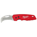 FASTBACK Blunt Tip Hawkbill Folding Knife