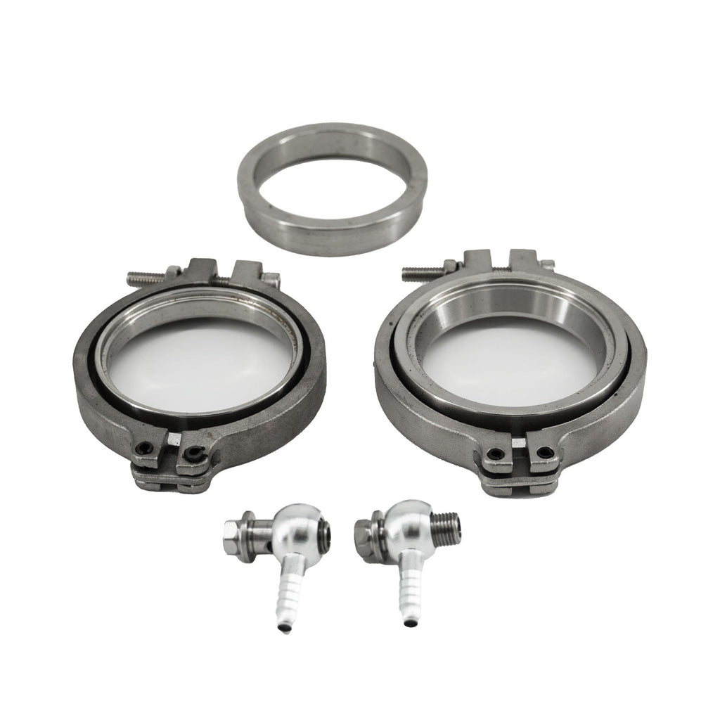 Universal 60MM Vband Flange Clamp Wastegate EWG Waste Gate 10 & 18 PSI Spring US