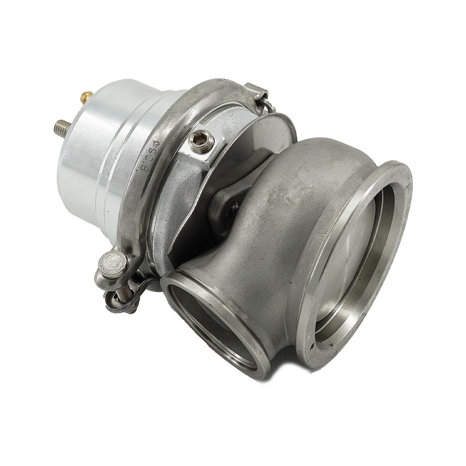 Universal External 12-psi Stubby 60mm Turbo/Charger V-band Wastegate WG w/Spring