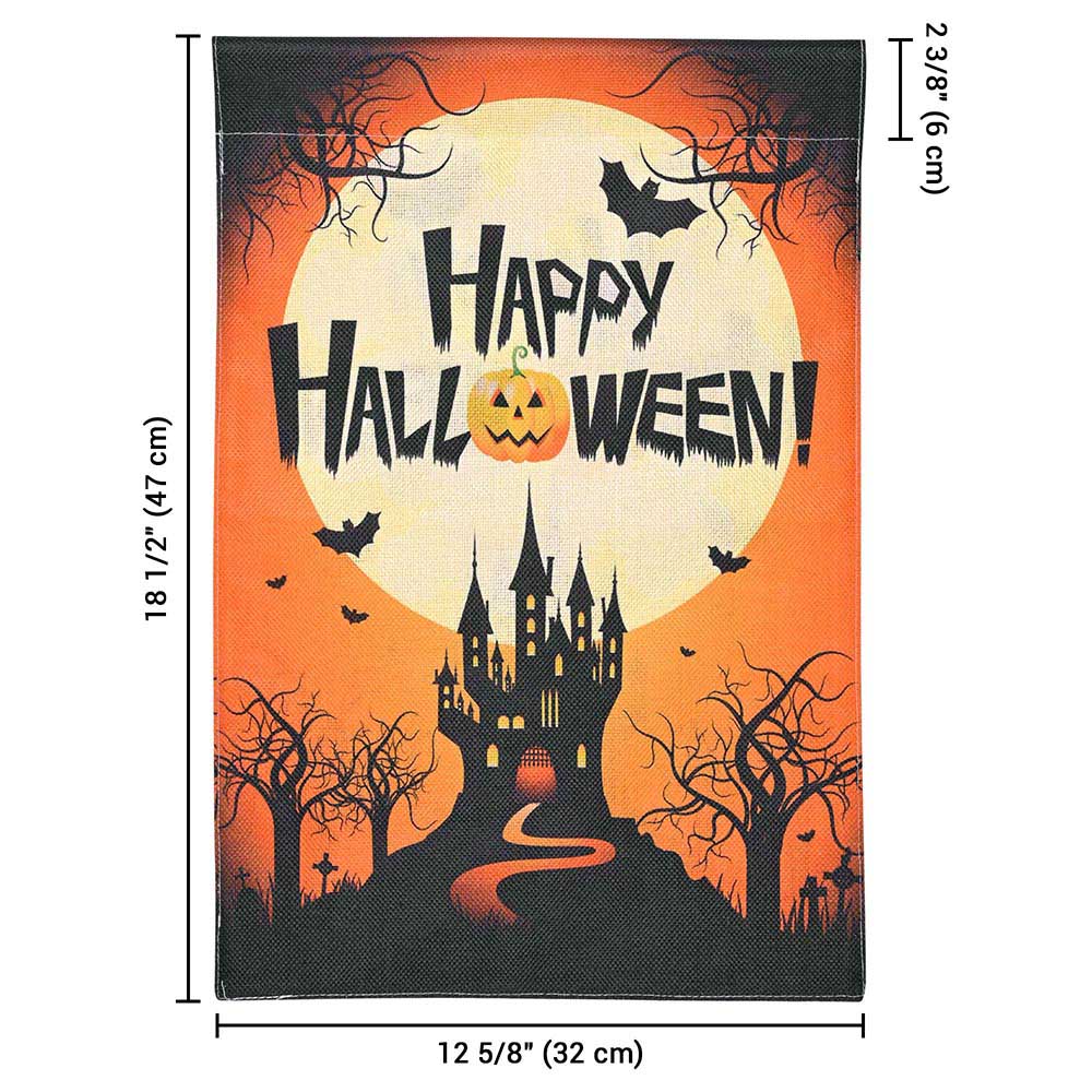Yescom Small Halloween Flag Garden Outdoor Flag 12x18"