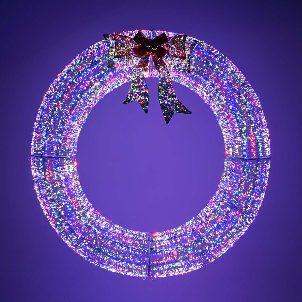 Yescom Giant Outdoor Prelit Christmas Wreath 60 inch