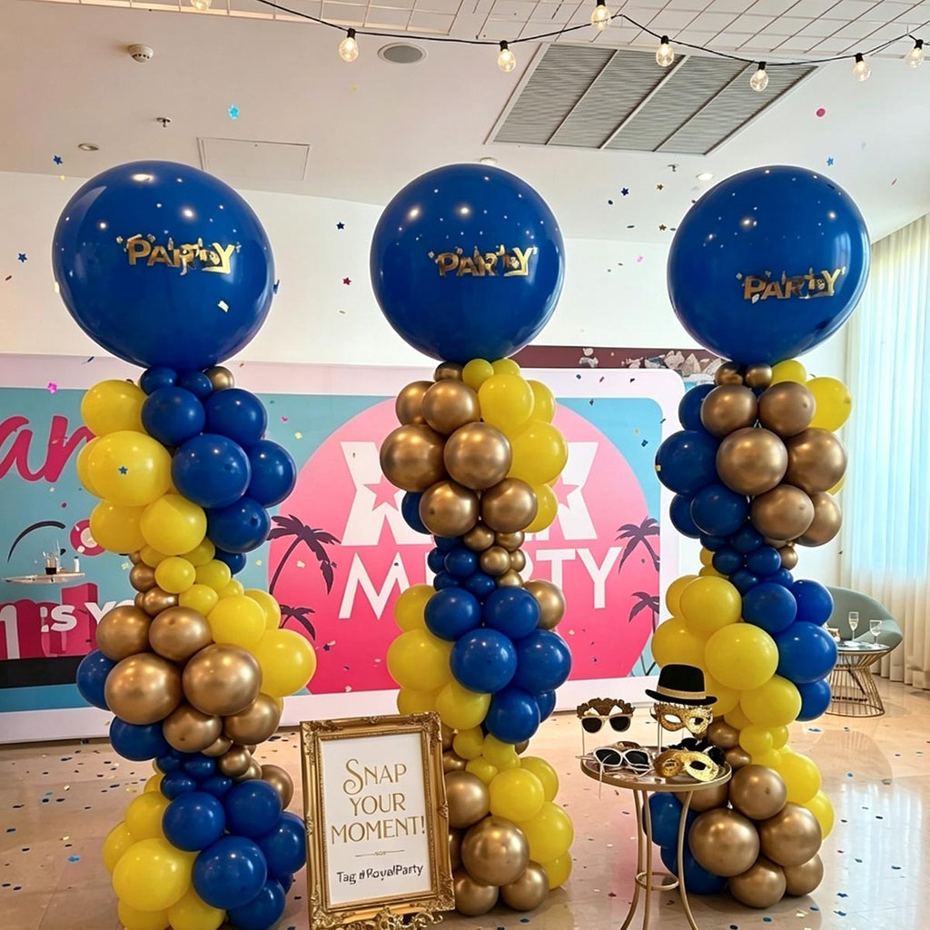 Yescom 3-Set 3ft Metal Balloon Column Stands
