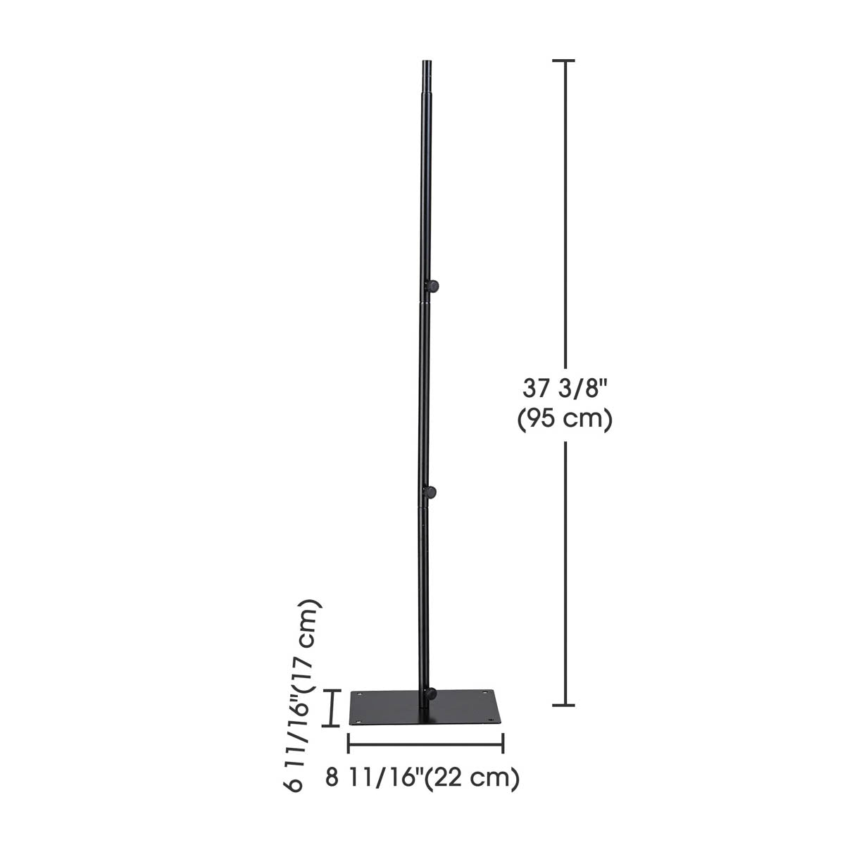 Yescom 3-Set Adjustable Wreath Holder Stand Max.3ft