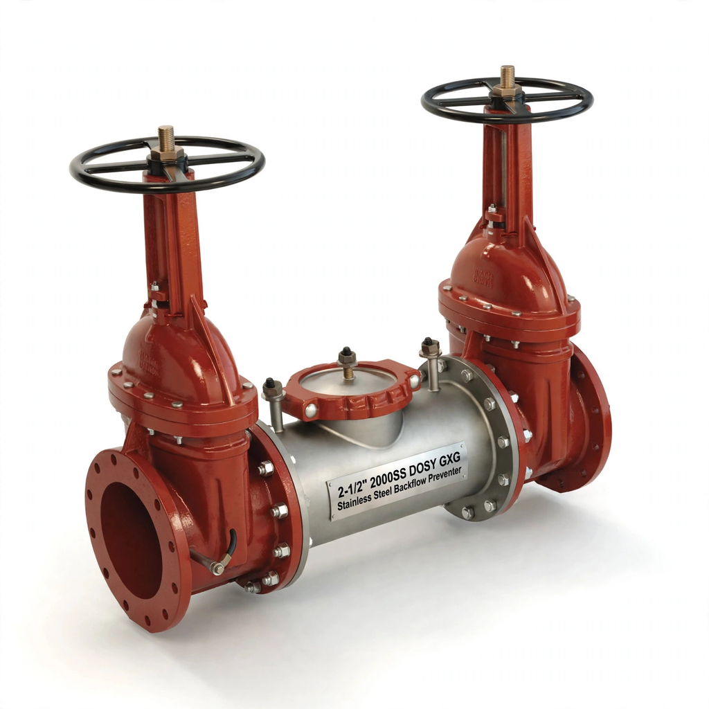 6" 2000SS DOSY GXG Backflow Preventer Valve by Ames