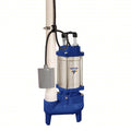 SewageEjectorPump,10ft,1hp,Single,115VAC