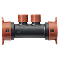 1/2" x 1/4" Drip-Lock 2-Port Drip Manifold 67046