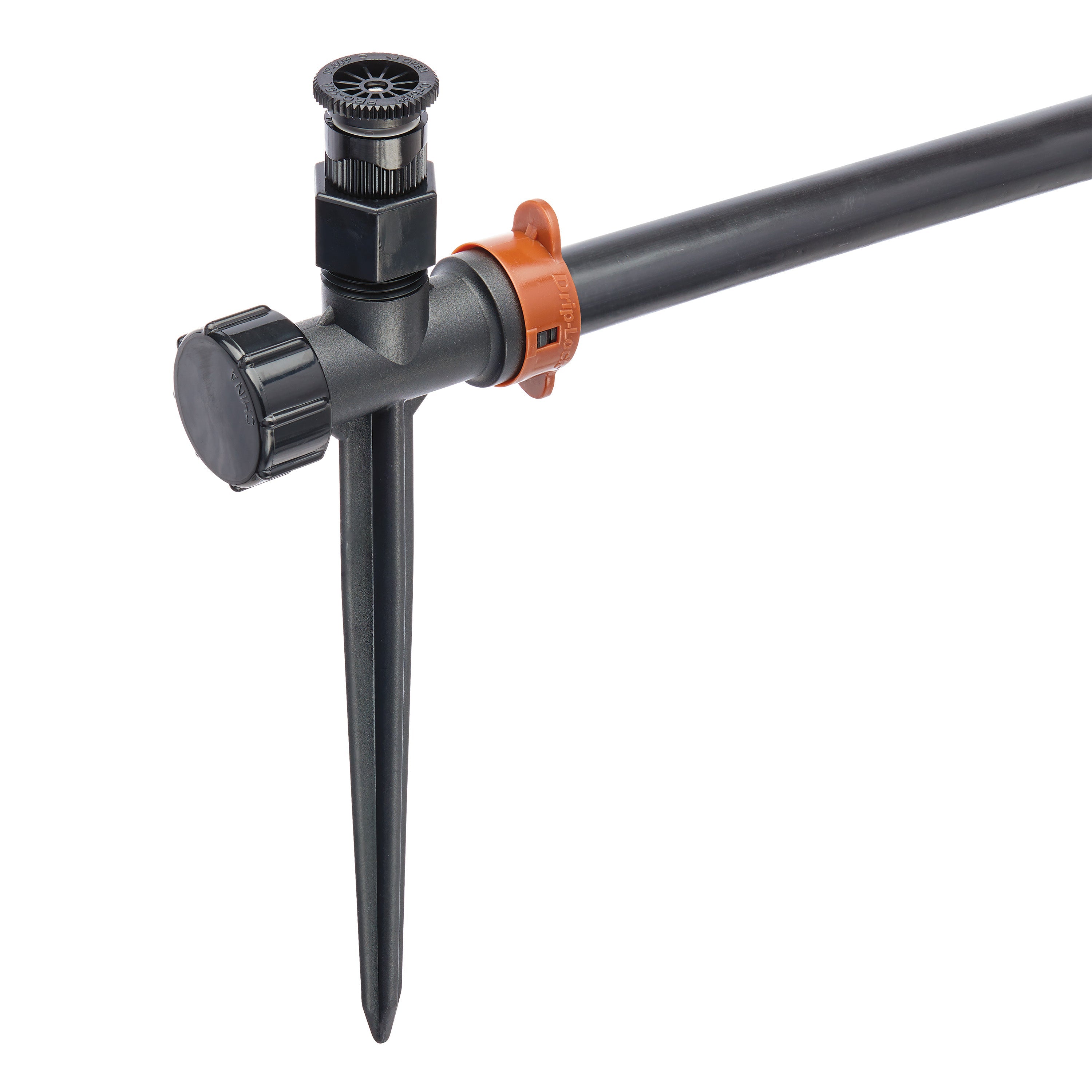 1/2" MPT x 1/2" Drip-Lock x 8" Stake with End Cap 67992