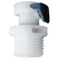 QC Coupler, 1.5" H, Plastic, 1" Dia
