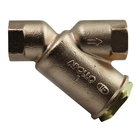 Y Strainer, 1/2" Pipe, FNPT x FNPT, Lead Free Bronze, 400 psi at 210 Degrees F WOG