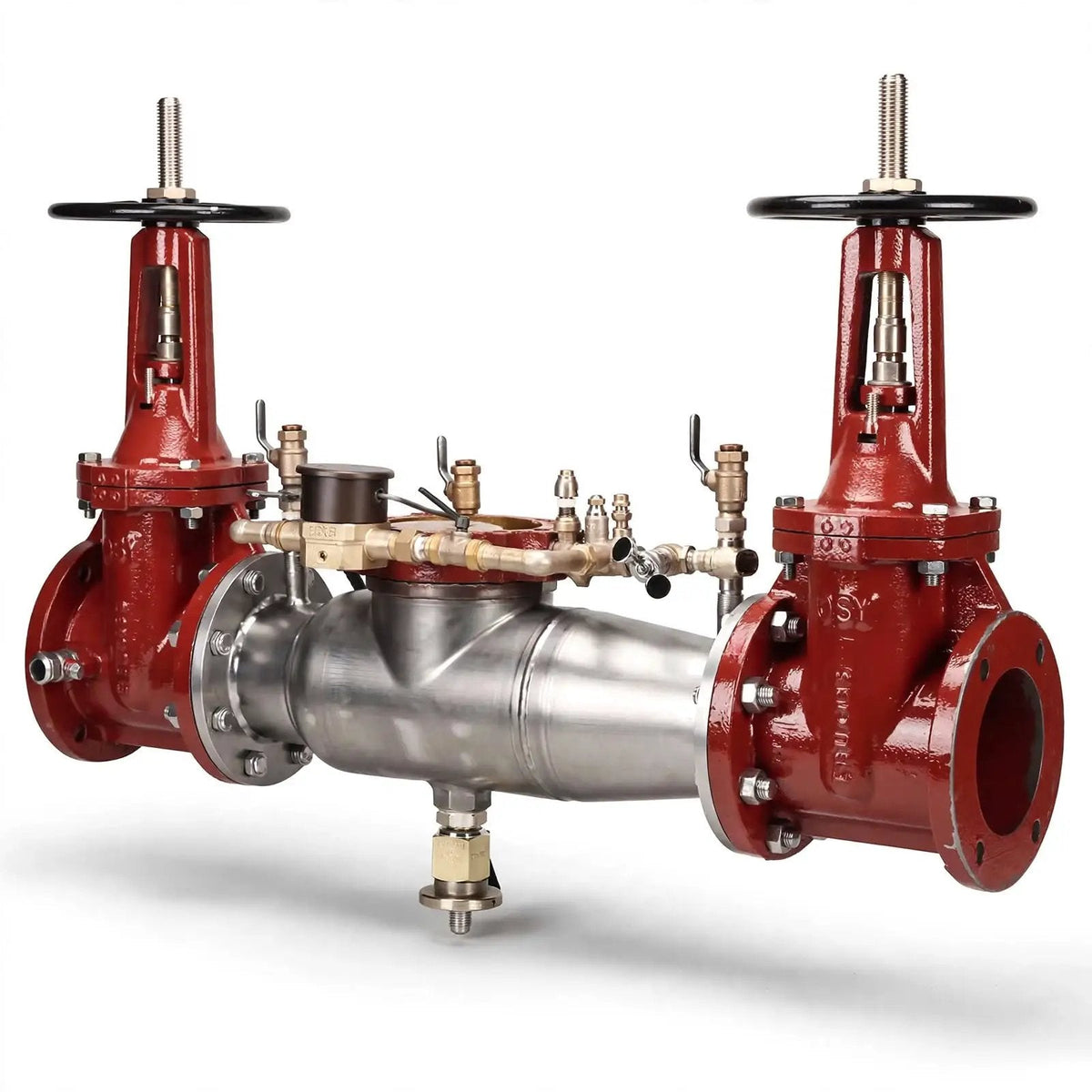 6" Backflow Preventor Valve Reduced Pressure Detector Residential Safety System
