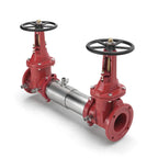 6" Double Check Valve Assembly Grooved Butterfly Valve Fire Protection