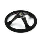 Have Faith 350mm Suede Steering Wheel Hub Adapter For Dodge GM Buick Chevy Vehicles
