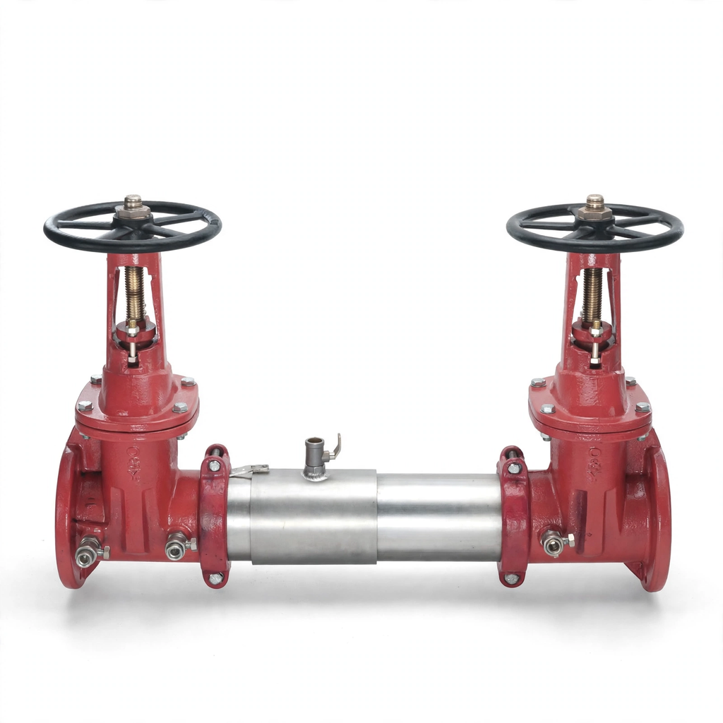 6" Double Check Assembly With FxG OSY by Ames Valve