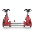 6" Double Check Assembly Backflow Preventer Valve with Grooved Butterfly Valve
