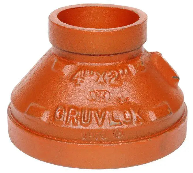 7072 10" X 4" Painted Gr Concentric Reducer