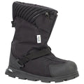 Overshoes, Plain Toe, 11 in Height, Cleated Sole, Black, 3XL
