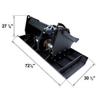 72" Skid Steer Plate Compactor