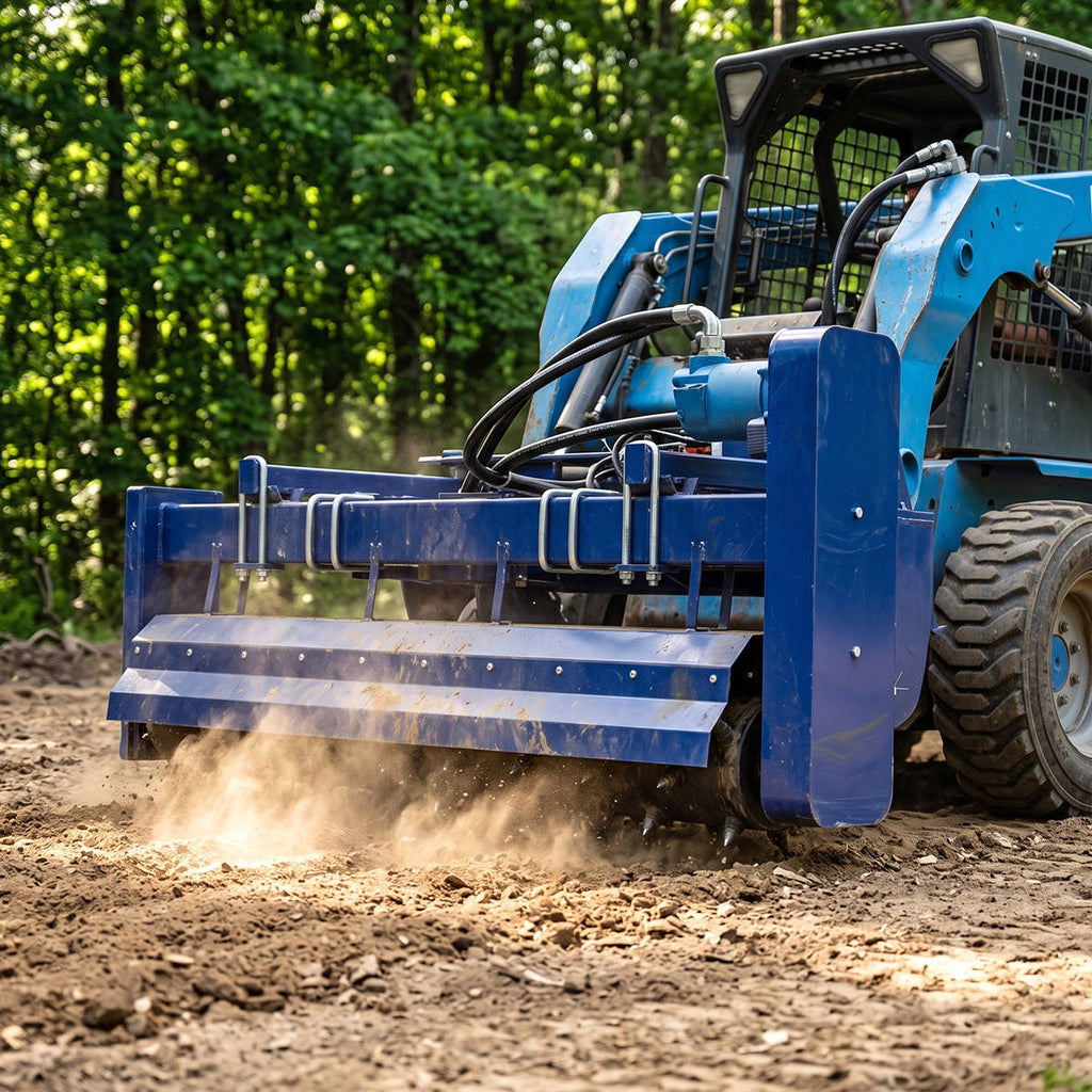 Skid Steer 72" Wide Soil Conditioner