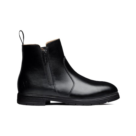 Women's 6-Inch Work Boot, 10 W, Black, OM-02