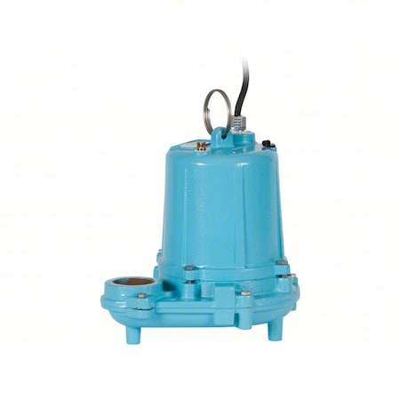 EffluentPump,20ft,10.4A,0.5hp,115VAC