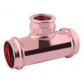 Tee,Copper,Press-fit3/4",3/4",FNPT3/4"
