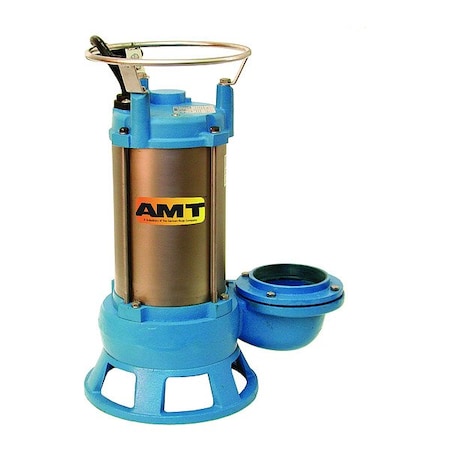 Submersible Pump, 18 ft, Single, 230V AC