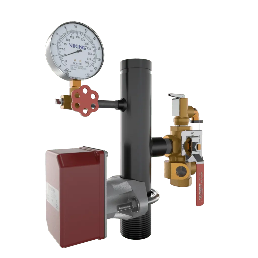 Test and Drain Sign 6