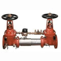 8" Double Check Detector Backflow Preventer Valve Brass