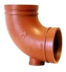 Fire Protection Grooved Drain Elbow E-9 Radius