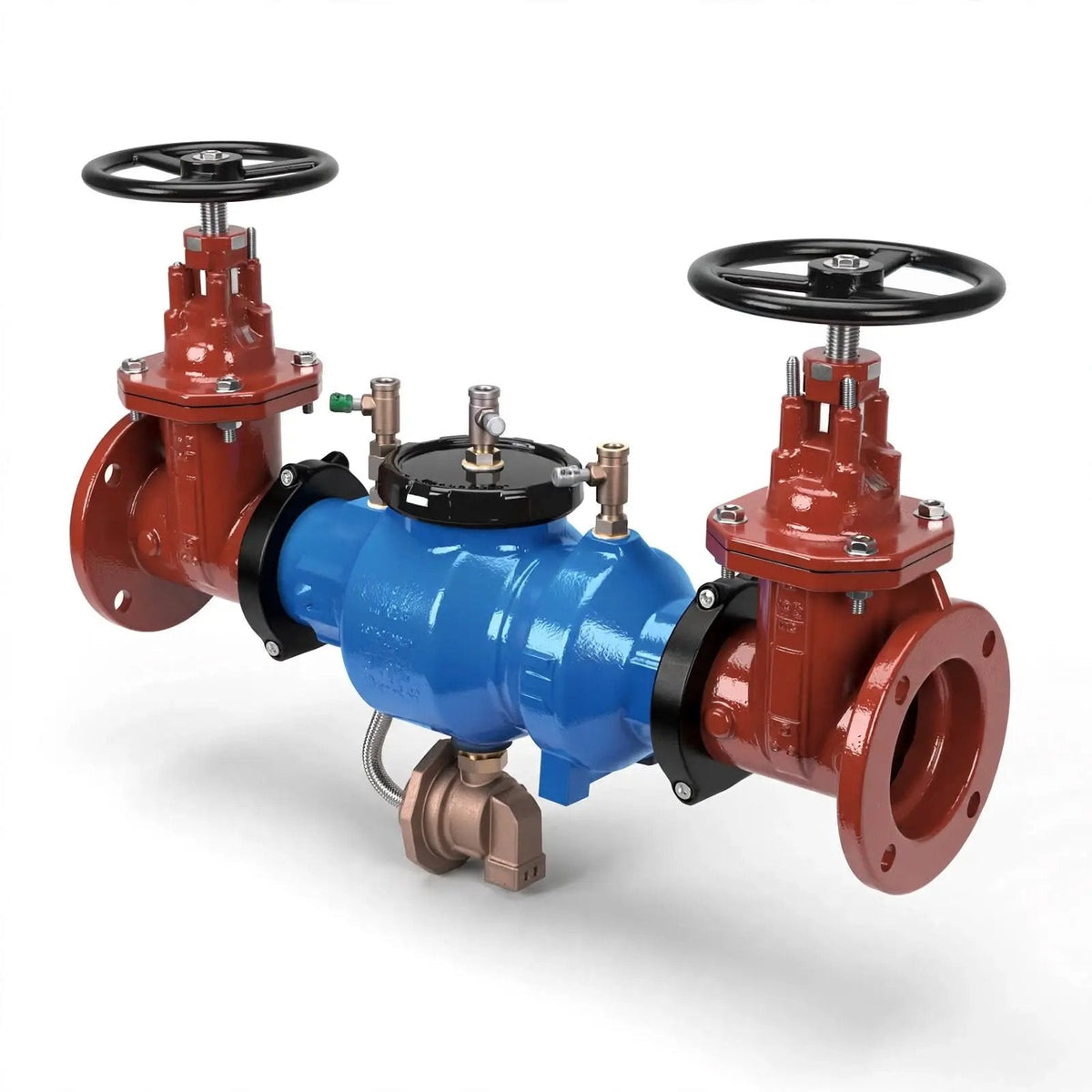 8" Reduced Pressure Assembly With Grooved Valve