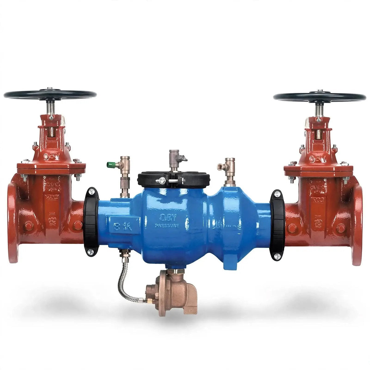 8" Reduced Pressure Assembly With Grooved Valve