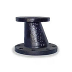 8" X 6" Black Cast Iron Eccentric Flanged Reducer
