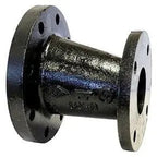 8" X 6" Black Cast Iron Eccentric Flanged Reducer