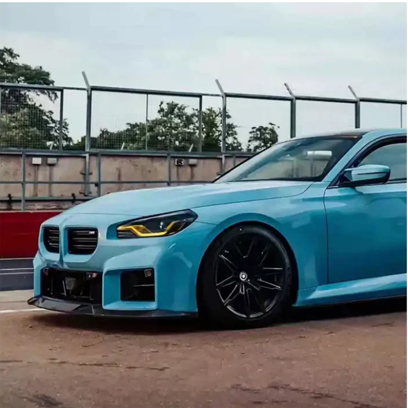 Carbon Fiber Front Splitter Lip for BMW G87 M2