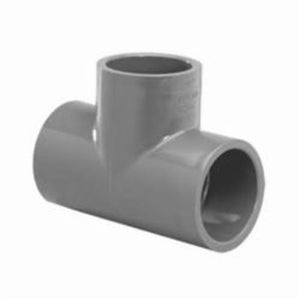 801-007 Tee, 3/4 in Nominal, Slip End Style, SCH 80/XH, PVC, Domestic