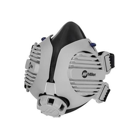 LPR-100(TM) Gen. II Half Mask Respirator, LPR-100 Series, P100, Snap-In Gasket, Size, S/M