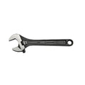 8" Adjustable Black Oxide Wrench - Bagged