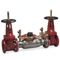 8" 3000SS OSY GXG Double Detector Check Valve by Ames Backflows for Fire Protection Systems