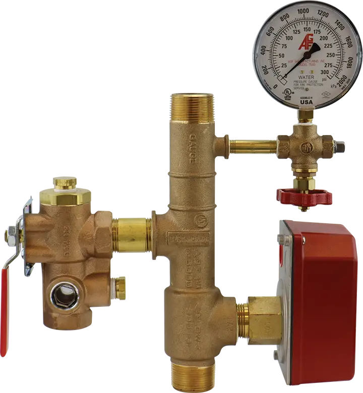 Fire Sprinkler Manifold RiserPACK 8000 | AGF Pre-Assembled Commercial