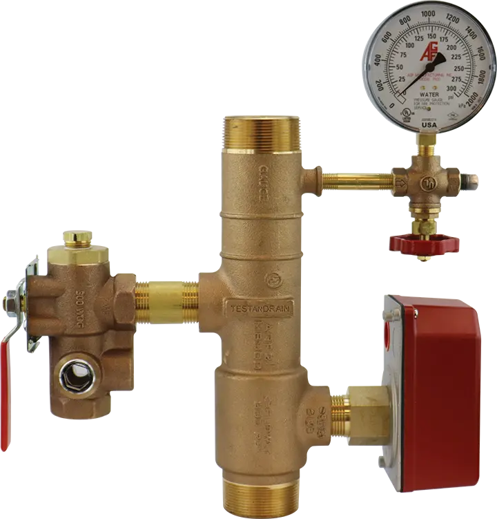 Fire Manifold AGF RiserPACK 8000 w/ Pressure Reducing Valve