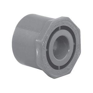 LASCO 837-251 Reducing Bushing, 2 x 1-1/2 in, Spigot x Slip, PVC, SCH 80