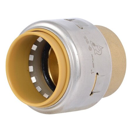 Push-Fit Fitting Cap,Brass