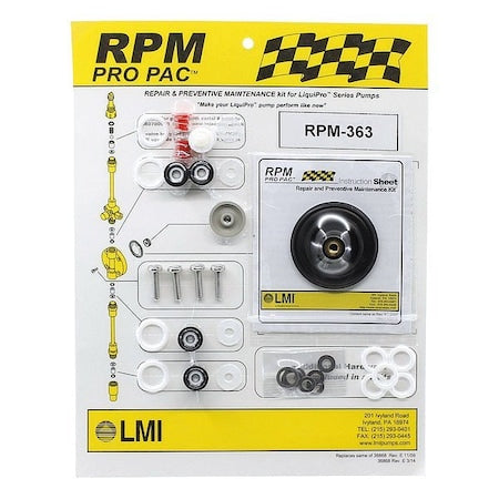 RPM Kit, Compatiable with LMI LiquiPro