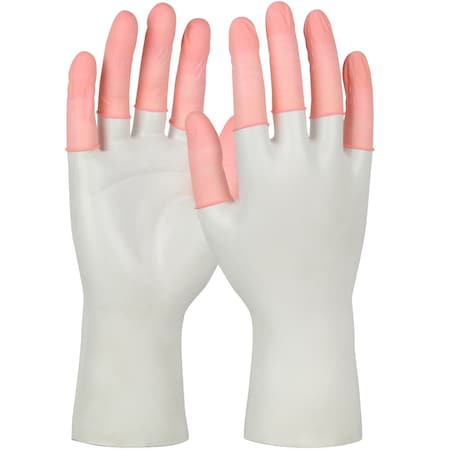 Finger Cots, Pink, Latex, L, PK720