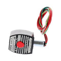 Solenoid Valve, 2-Way, 2-Position, Configurable, 1/4 in Pipe Size, 24V DC, Pull, Direct Acting, NBR