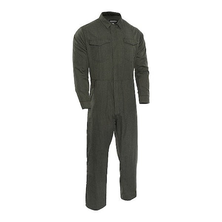 Carbon Armour Coverall, 9 cal/sq cm ATPV, 2XL, Not Applicable Inseam, Zipper