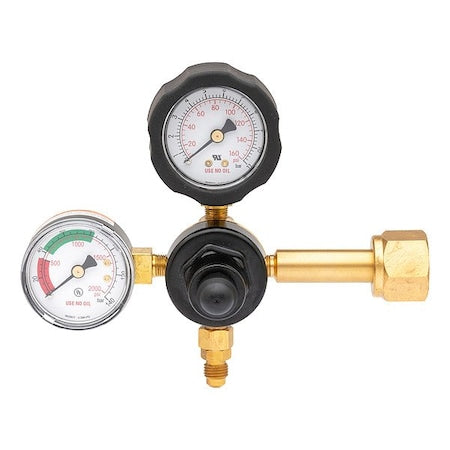 Beverage Gas Regulator,120 psig