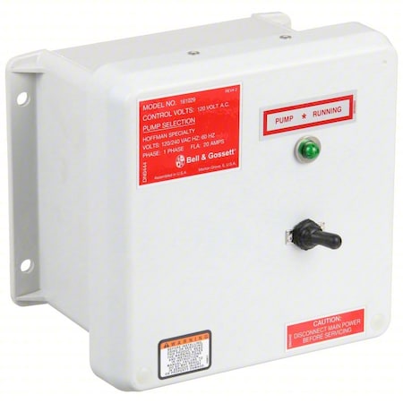 Control Panel, Single Phase