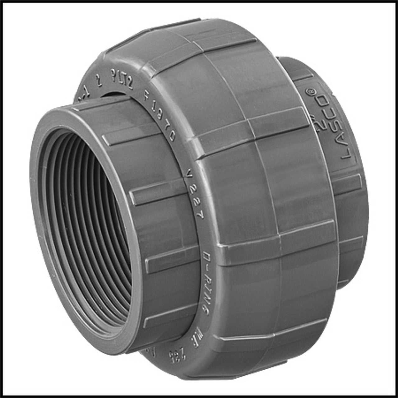 2" Schedule 80 PVC Union Socket, 897-020 LASCO Each