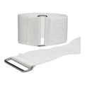Cinch Strap, No Adhesive, 3 ft, 2 in W, White, 10 PK